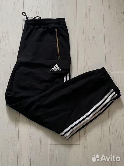 Штаны adidas широкие