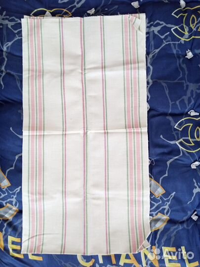 Отрез ткани лен СССР