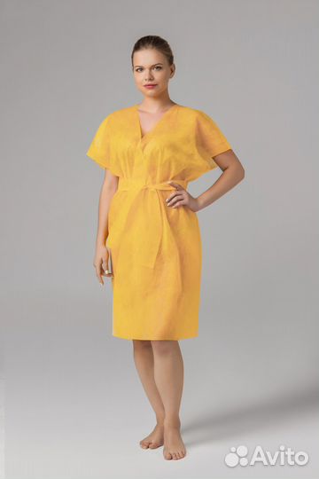 01-568 Халаты одноразовые универсальный 10шт спанб