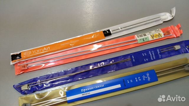 Спицы вязальные в ассортименте