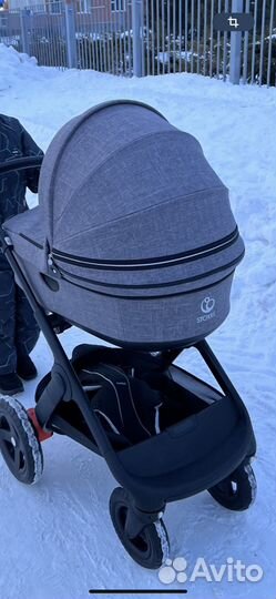 Коляска stokke trailz v6 2в 1