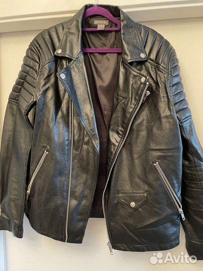 Куртка кожаная