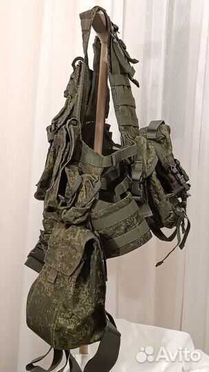 Разгрузочный жилет 6ш117 Ратник и рюкзак
