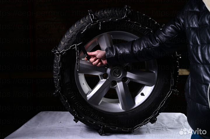 Цепь пс Антибукс 315/70 17 Лесенка р.66/8