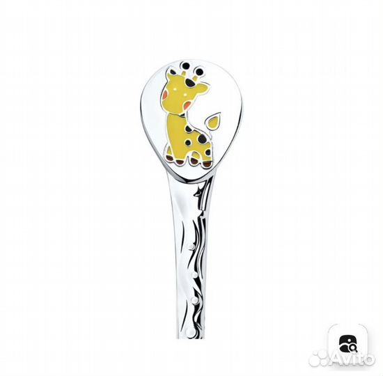 Детская серебряная ложка