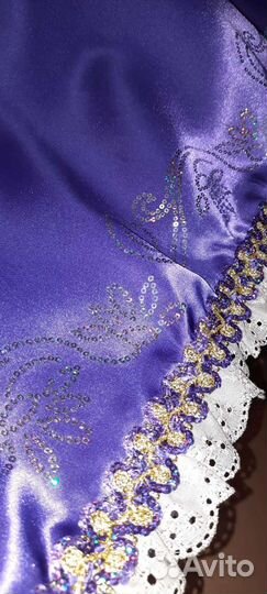 Карнавальный костюм Рапунцель (Батик), 9-10