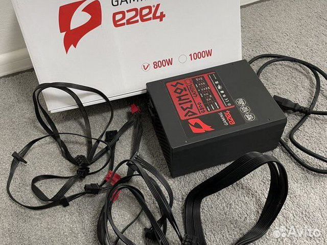 Блок питания 800w e2e4 deimos, 80+, 140mm