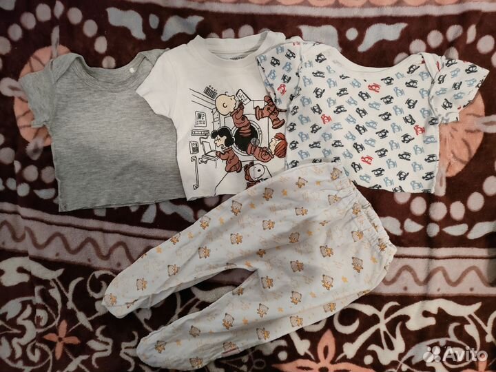 Большой пакет вещей для новорожденного