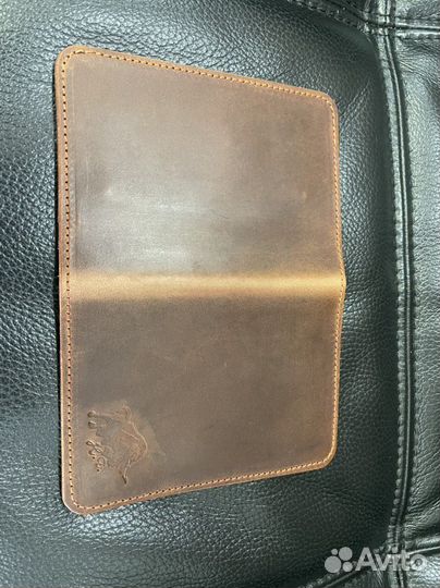 Обложка для паспорта натуральная кожа
