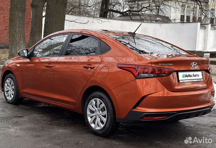 Hyundai Solaris 1.6 AT, 2022, 67 000 км