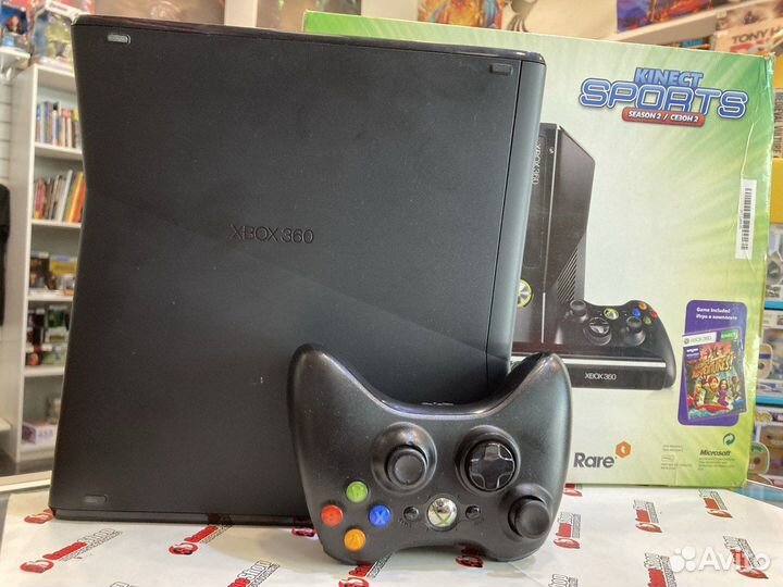 Microsoft Xbox 360 slim 250Gb Б.У