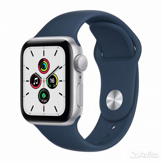 Apple Watch SE 2020 40 мм Синий Омут M (145-190)