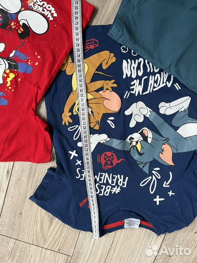 Футболка шорты р.110 (3шт)