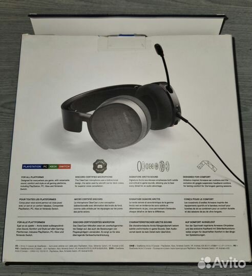 Игровые наушники SteelSeries Arctis 3 Console PS5