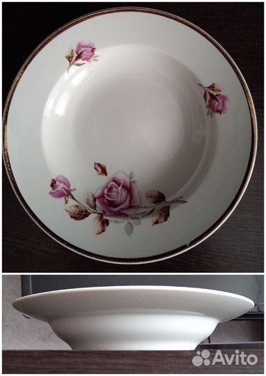 Тарелки. Фарфор. Винтаж
