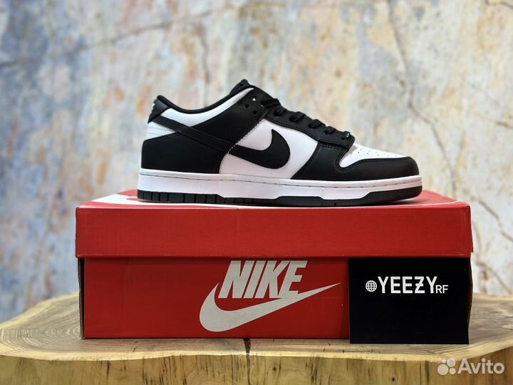 Кроссовки Nike Dunk Low White Black