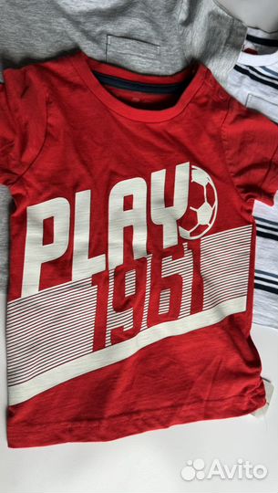 Новый набор футболок Mothercare 9/12 мес