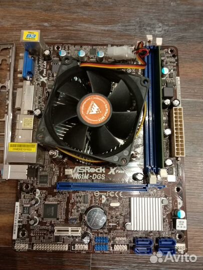 Материнская плата с процессором core i3