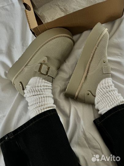 Ugg ботинки на платформе осенние угги
