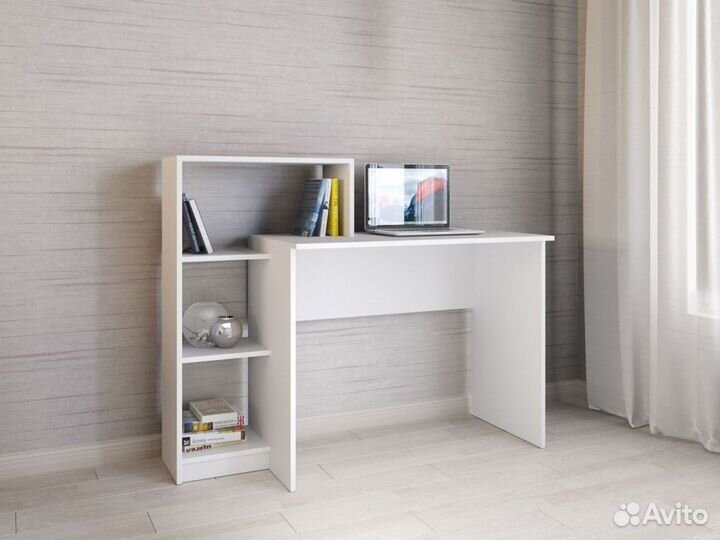 Стол письменный Белый