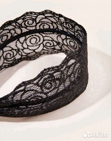 Ободок ажурный