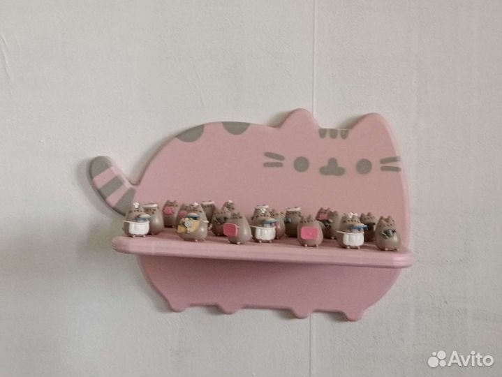 Pusheen cat полочка в детскую