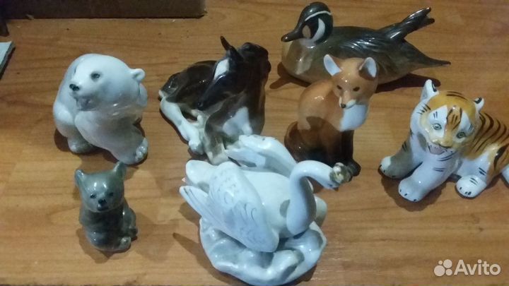 Статуэтки из фарфора СССР