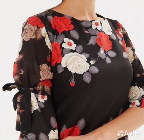 Новое. Яркое дизайнерское платье 54 размер