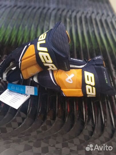 Bauer Hyperlite желто-синие 14