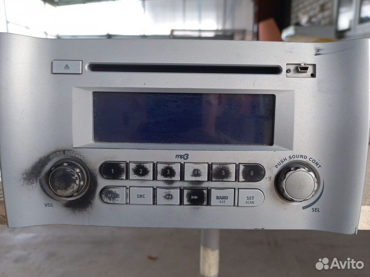 Штатная магнитола чери кимо