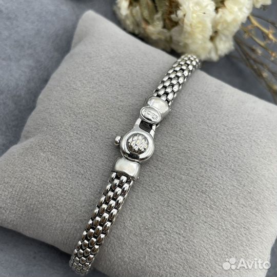 Золотой браслет fore с бриллиантами Италия 750