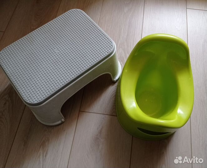 Горшок Икеа и подставка