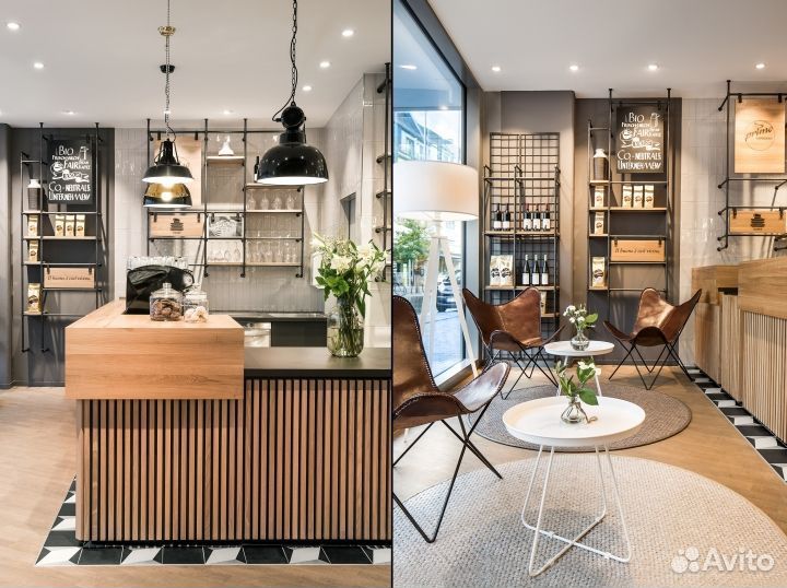 Барная стойка для кофейни