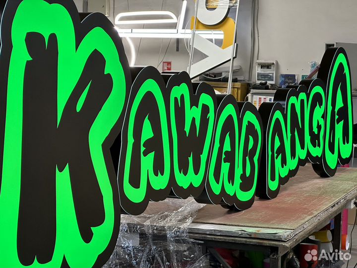 Вывески объемные буквы