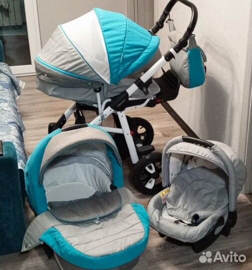 Коляска adamex 3 в 1