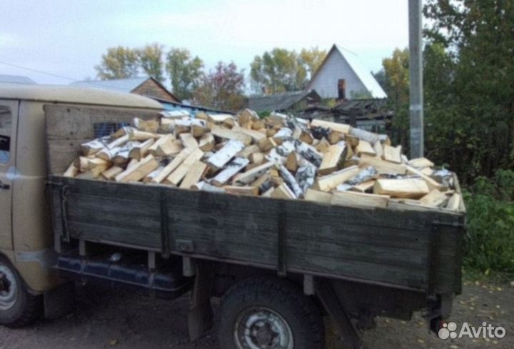 Дрова колотые