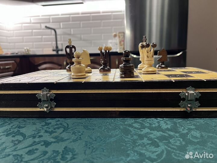 Шахматы деревянные ручной работы