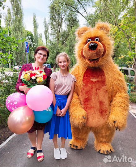 Поздравление от зайца, кинг-конга, мишки