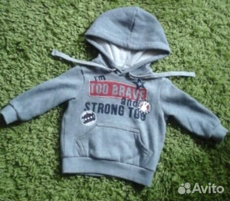 Толстовка утеплённая с капюшоном GeeJay Глория Джи