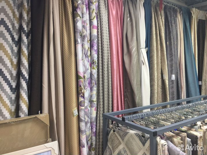 Шторы комнатные/кухонные, тюль