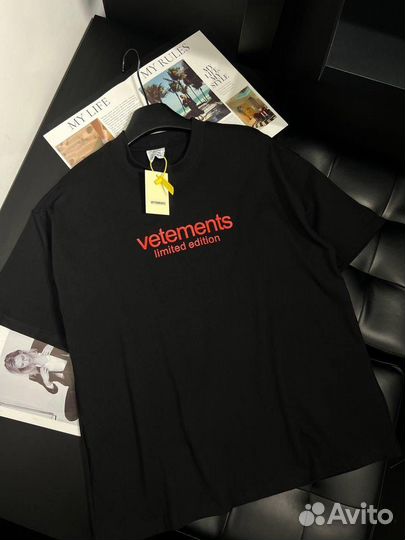 Футболка vetements premium