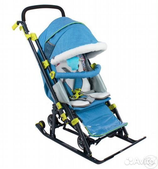 Санки-коляска Nika Kids