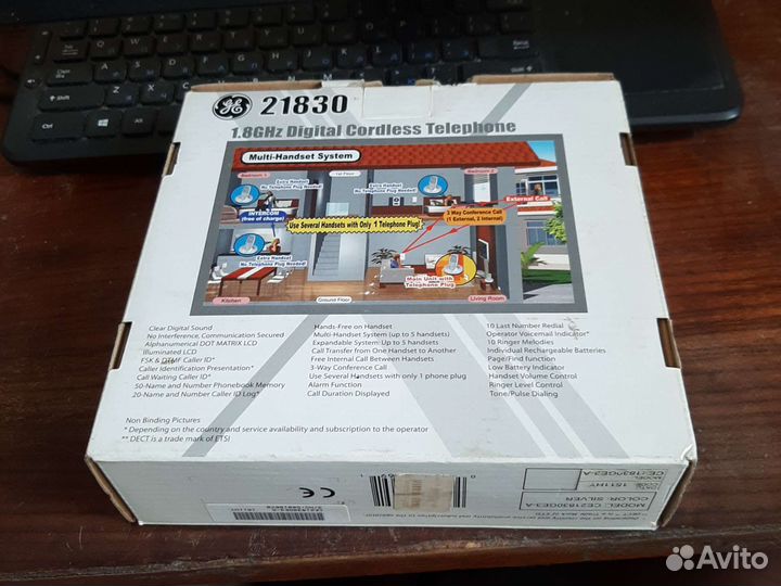 Проводной радиотелефон dect General Electric