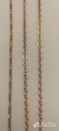 Золотые цепи в ассортименте 585 проба