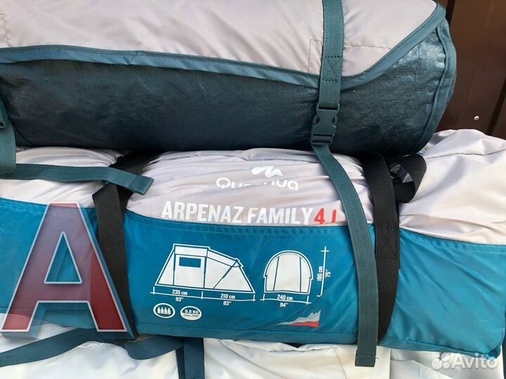 Палатка quechua arpenaz 4.1 Decathlon