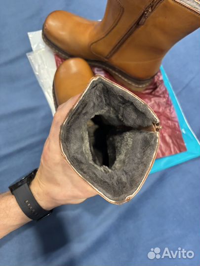 Полусапоги женские утепленные