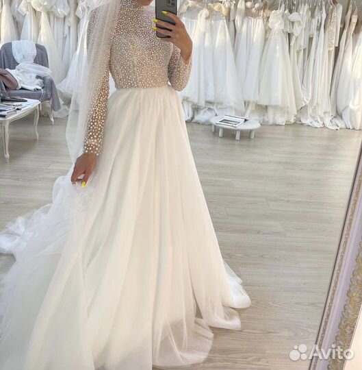 Свадебное платье 42 44