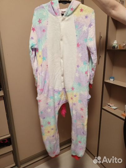 Пижама кигуруми единорог