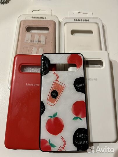 Чехол силиконовый Samsung Galaxy S10