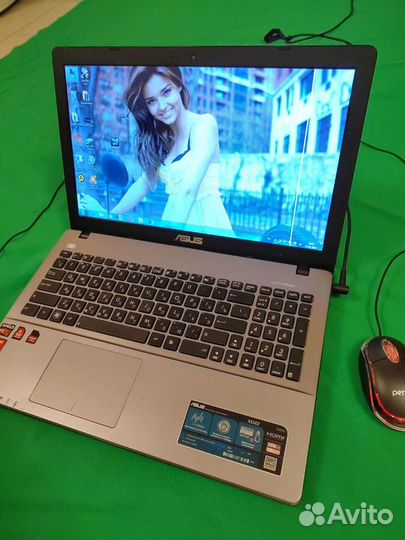 Asus+ X550Z, бонусом сумка для ноутбука